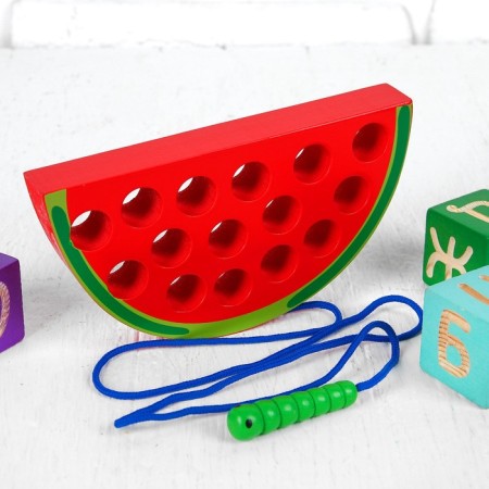Developing toy "watermelon" 3 × 18 × 18 cm