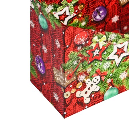 Gift envelope "Happy New Year", 18 x 24 x 7 cm-5