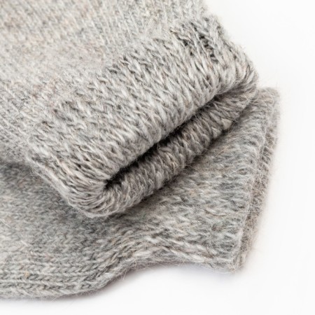 Women's woolen hetras, gray color-2
