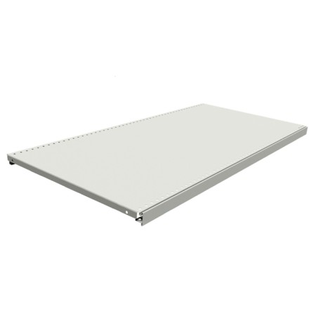 Shelf for a rack, 40 × 90 cm, perforated, step 2.5 cm, white color-2