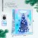 Laminated vertical “Happiness in the New Year”, S 12 x 15 x 5.5 cm, New Year