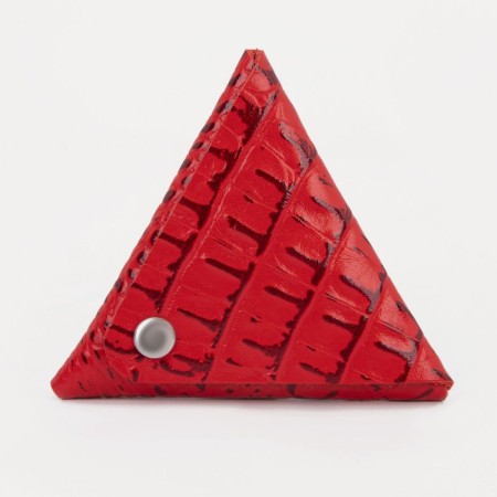 Case for coins/headphones on the button, red color-1