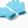 Gloves children's, blue color, river 12