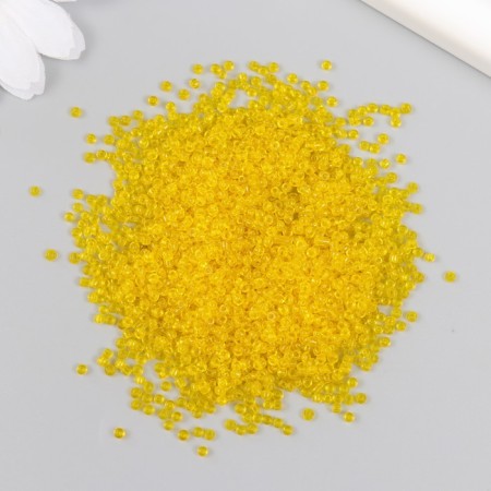 Glass beads 12/0 "lemon" transparent 450 gr-1
