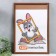 Photo frame wood 30x45 cm mokko (plastic screen)