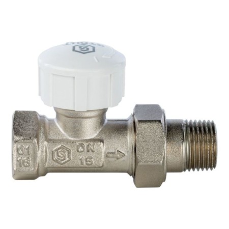Thermostatic valve Stout SVT-0001-000015, straight, 1/2 "-2