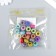 Beads for creativity Plastic "Ring Krakelyur" Color 20 grams 0.9x1.4x1.4 cm