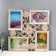 Photo frame plastic in 4 photos 10x15 cm "chamomile" gold 35x35x2.5 cm