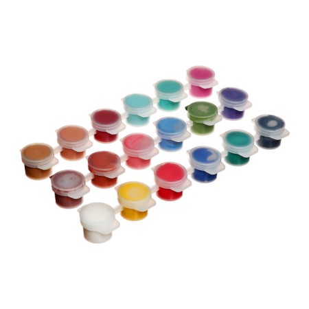 Acrylic paint, set of 18 colors x 3 ml, calligrata, frost -resistant, in a package-9