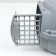 Carriage for animals plastic 47x32.5x30 cm, gray