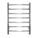 Water towels Domoterm "Calipso", P7, 7 crossbars, 500 x 700 mm, chrome