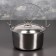 Stainless steel pot of "hiking", 2.5 l, d = 20 cm