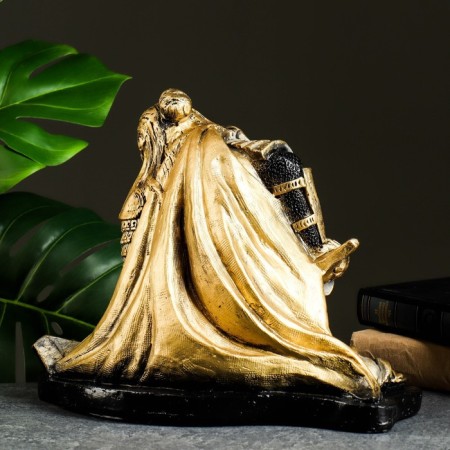 Figure "Samurai" bronze-serebly 32x20x25cm-2