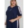 Women's dress, size 54, dark blue color