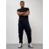 Cargo jeans men, size 54, dark blue color