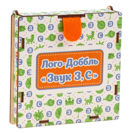 Set of cards "Logo-random. Sound z, s "-4