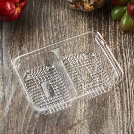 Disposable sauce with two compartments, bottom 7.5 × 5 × 3 cm-1
