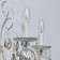 Causte "candle", size 62x86x62 cm, 300W 5xe14 IP 20