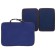 Folder for drawings and drawings A3, 470 x 350 x 20 mm, handles, textile, calligrata standard, blue, density 600d