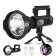 Flight battery flashlight, 40 watts, 8000 mAh, 1200 lm, P50, USB, 4 modes, 27 x 12 cm