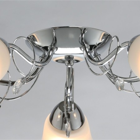 Monica chandelier, size 64x17.5x64 cm, 200W 5XE14 IP 20-9