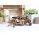 Wooden designer "Motorcycle with stroller" Uranus "