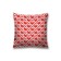 Pillowess decorative "White Heart", on a zipper, size 45x45 cm