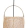 Lamp ceiling from the rattan "Vibava" 1x120W, E27, 20x20x55 cm