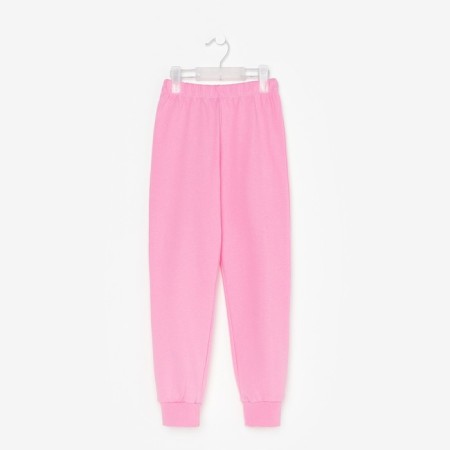 Costume (jumper, trousers) Children's launch, pink color, height 110 cm-10