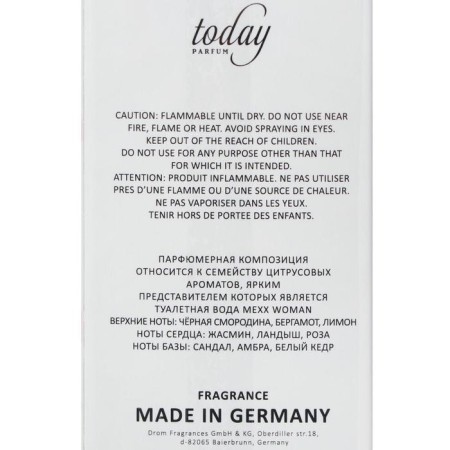 Women's toilet water with The Scent Molecules 03, 100 ml (Mexx Woman (Mexx)-3