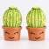 Miniature Puppet "Large Cactus", set 2 pcs., Size 1 pc. - 1.7 × 2.5 × 1.7 cm