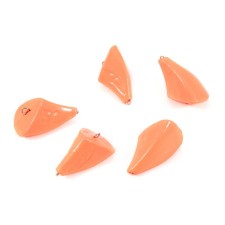 Cargo of a bullet exentric painted pissy Yaman 5 pcs., 52 g, orange