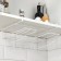 Holder for kitchen utensils of the share, suspended, white color