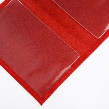 Cover for passport, red color-3