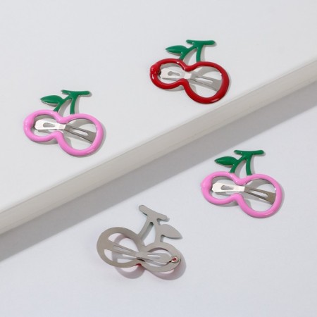 Hair clips for children "Your fashion style", 4 pcs, 8.4 x 12.9 cm-4