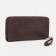 Women's wallet on lightning, brown color
