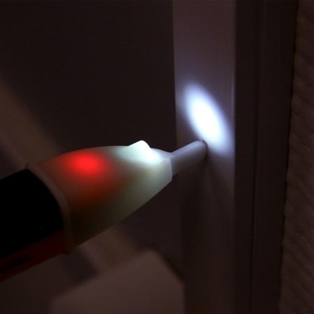 Tundra voltage LED indicator, search for a cliff in the circuit, sound indication, 1000 V-9