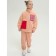 Jacket for girls, height 110 cm, peach color