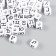 Beads for creativity plastic "Russian letters on a cube" set 10 grams 0.6x0.6 cm
