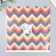 Scrapbooking "Zigzag" density 180 g 30.5x32 cm
