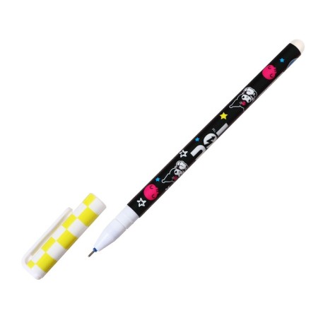 Gel handle Kuromi, needle writing node 0. 5 mm, erased blue ink, plastic tube-2
