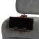 The hook on the head restraint is double, brown