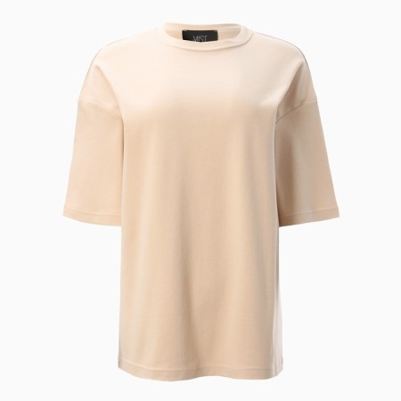 Women's T -shirt MIST BASIC, beige, p. S-m-3