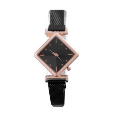 Women's watches of women's “Selin”, 2.5 x 2.5 cm, black