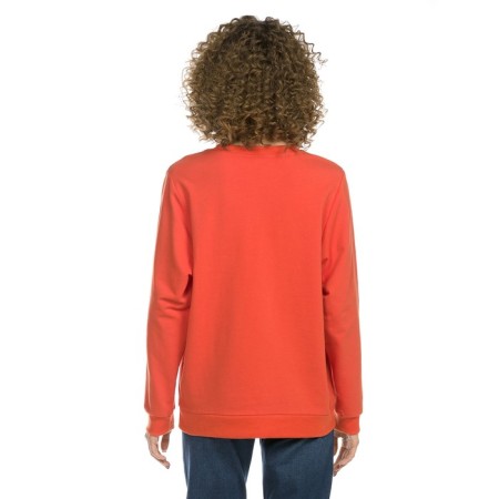 Women's sweatshirt, size s, orange color-1
