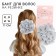 Outlet. Bant for hair on elastic band, white, 11 cm, princesses