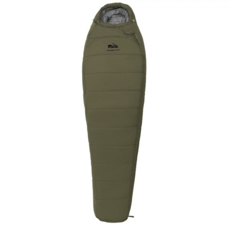 The sleeping bag Tramp oimyakon t -loft compact, cocoon, 2 layers, right, 80x200 cm, -10 ° C, olive color