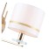 Wall lamp Chart 1x14 40W, size 26.5x16x20.5 cm, color gold