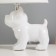 Bernard desktop 1x40W E14 wire-1,6m white 21x21x30cm