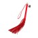 Pecado BDSM label, red hilt, red whips, genuine leather